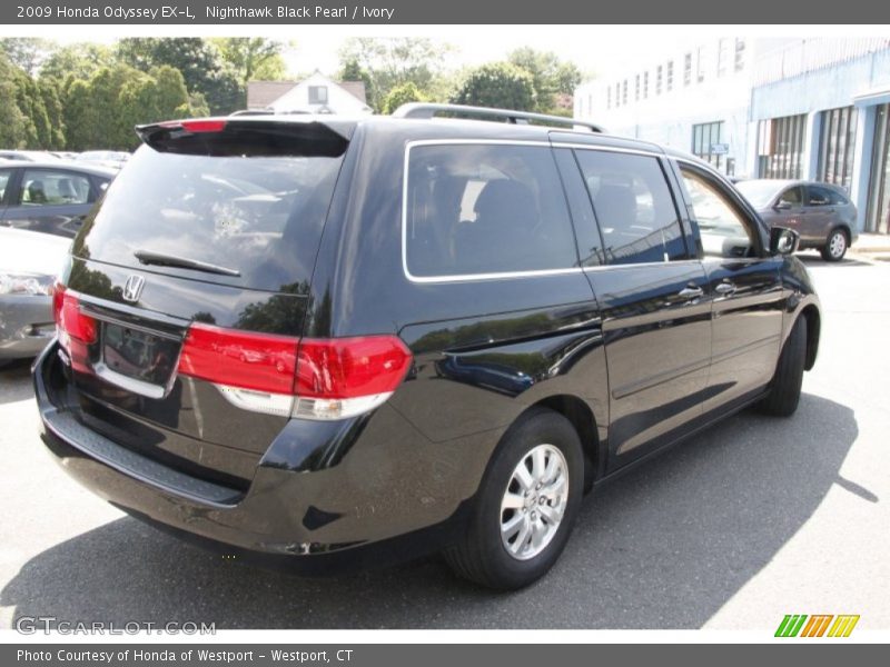 Nighthawk Black Pearl / Ivory 2009 Honda Odyssey EX-L
