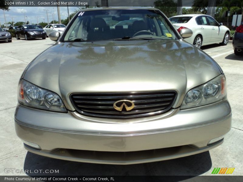 Golden Sand Metallic / Beige 2004 Infiniti I 35