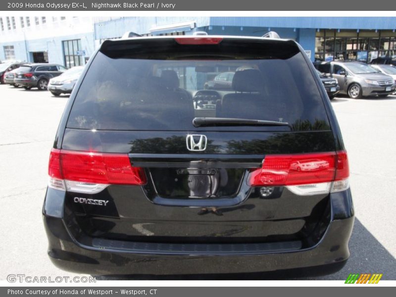 Nighthawk Black Pearl / Ivory 2009 Honda Odyssey EX-L