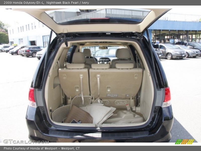 Nighthawk Black Pearl / Ivory 2009 Honda Odyssey EX-L