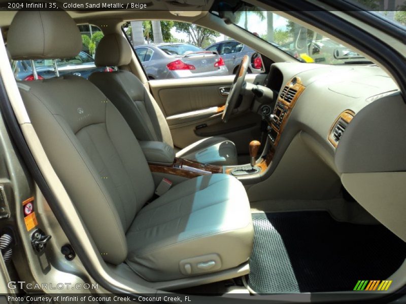 Golden Sand Metallic / Beige 2004 Infiniti I 35