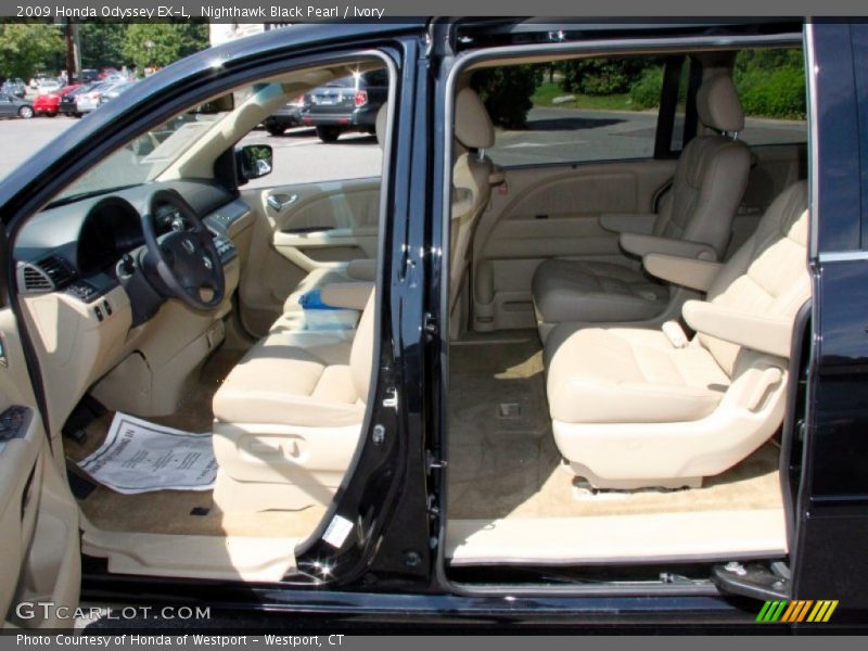 Nighthawk Black Pearl / Ivory 2009 Honda Odyssey EX-L