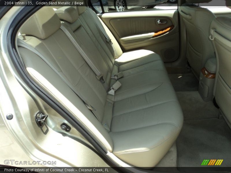 Golden Sand Metallic / Beige 2004 Infiniti I 35