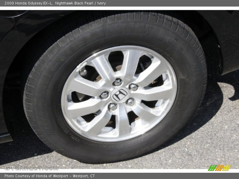 Nighthawk Black Pearl / Ivory 2009 Honda Odyssey EX-L