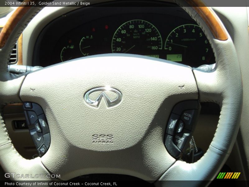 Golden Sand Metallic / Beige 2004 Infiniti I 35
