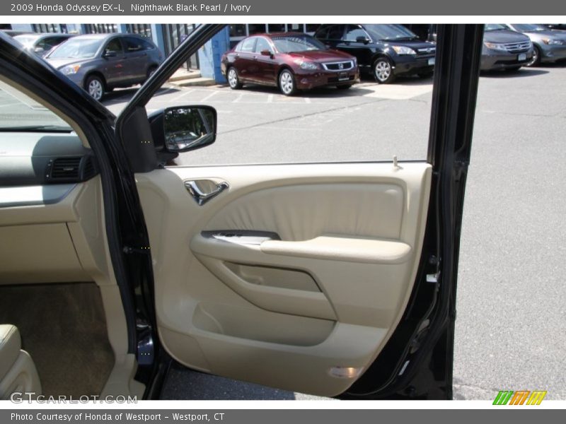 Nighthawk Black Pearl / Ivory 2009 Honda Odyssey EX-L