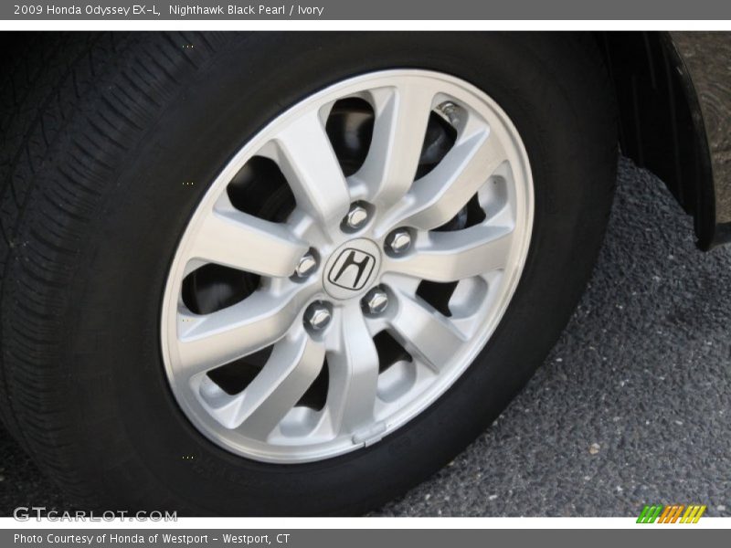 Nighthawk Black Pearl / Ivory 2009 Honda Odyssey EX-L