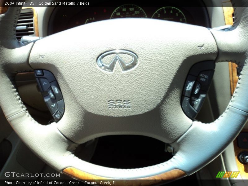 Golden Sand Metallic / Beige 2004 Infiniti I 35