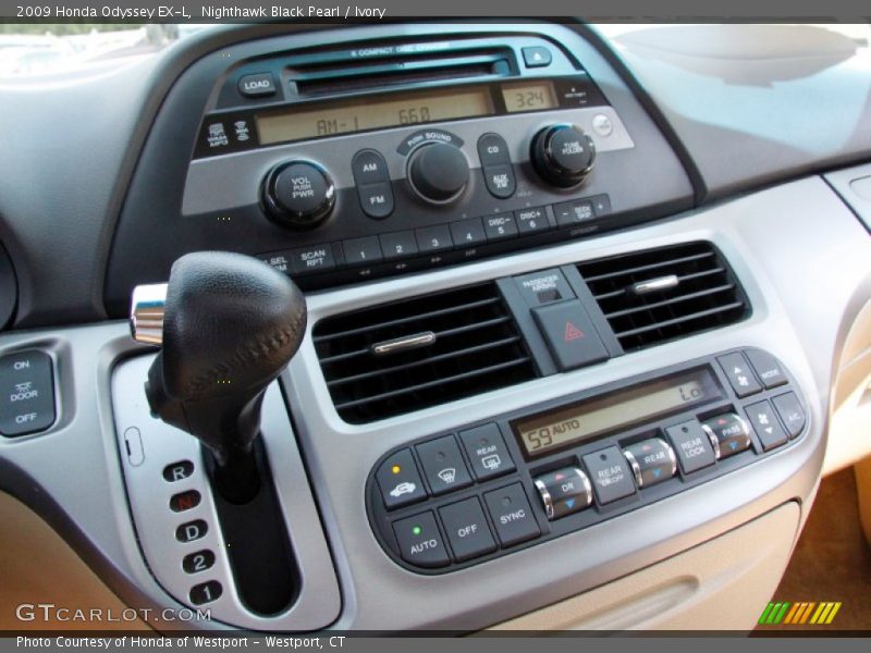 Controls of 2009 Odyssey EX-L