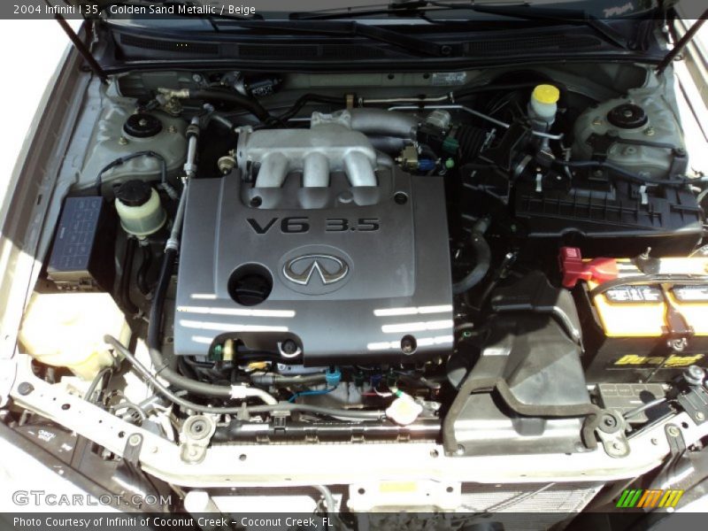 Golden Sand Metallic / Beige 2004 Infiniti I 35