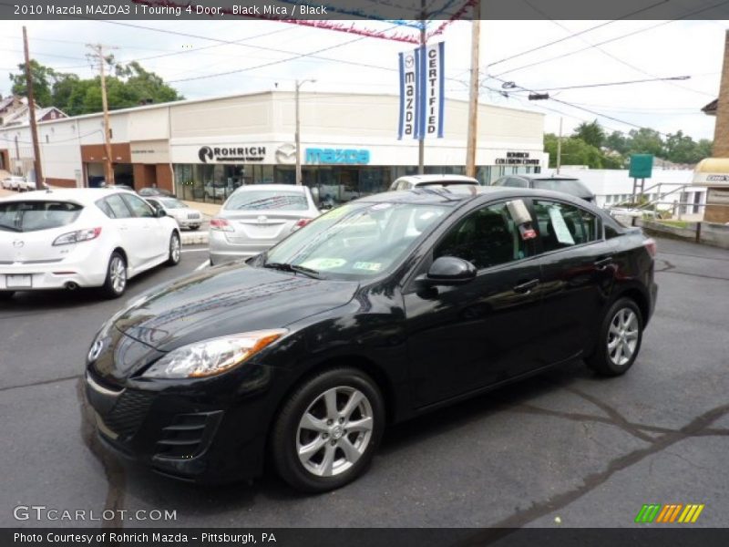 Black Mica / Black 2010 Mazda MAZDA3 i Touring 4 Door