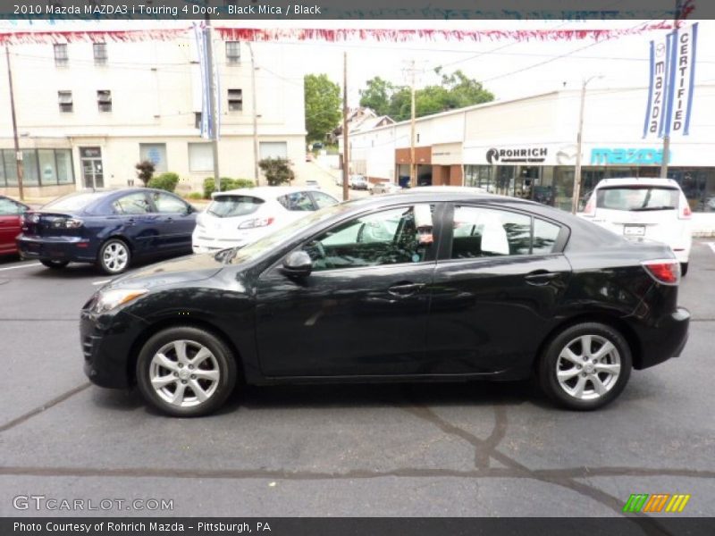 Black Mica / Black 2010 Mazda MAZDA3 i Touring 4 Door
