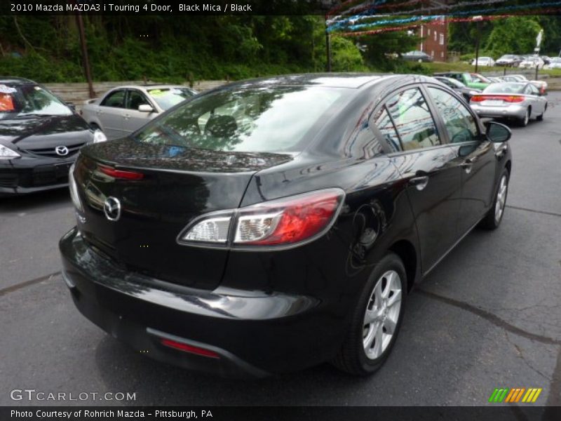 Black Mica / Black 2010 Mazda MAZDA3 i Touring 4 Door