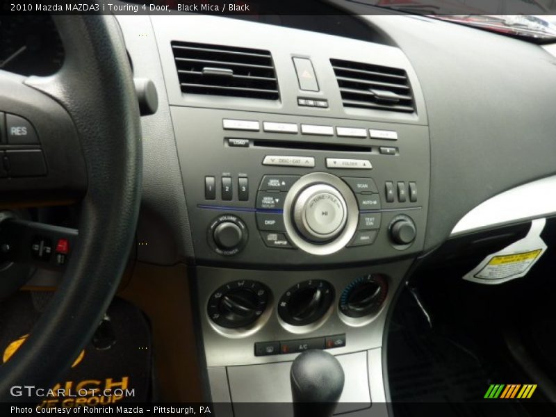 Black Mica / Black 2010 Mazda MAZDA3 i Touring 4 Door