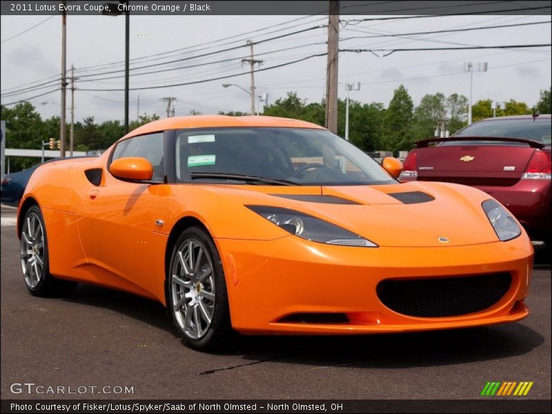 Front 3/4 View of 2011 Evora Coupe