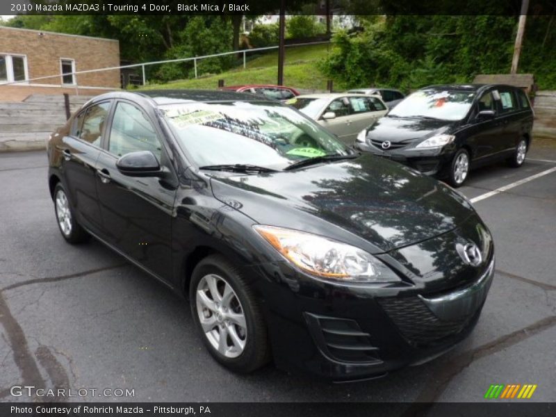 Black Mica / Black 2010 Mazda MAZDA3 i Touring 4 Door