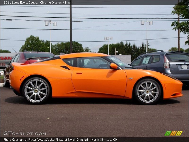  2011 Evora Coupe Chrome Orange