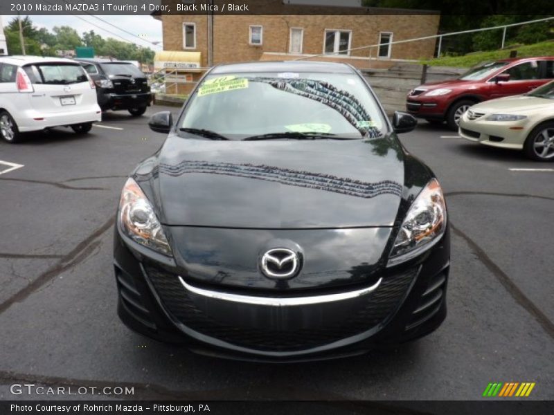 Black Mica / Black 2010 Mazda MAZDA3 i Touring 4 Door