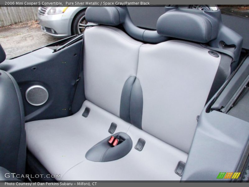 Pure Silver Metallic / Space Gray/Panther Black 2006 Mini Cooper S Convertible