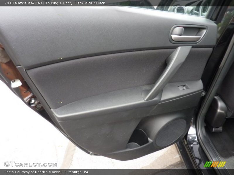Black Mica / Black 2010 Mazda MAZDA3 i Touring 4 Door