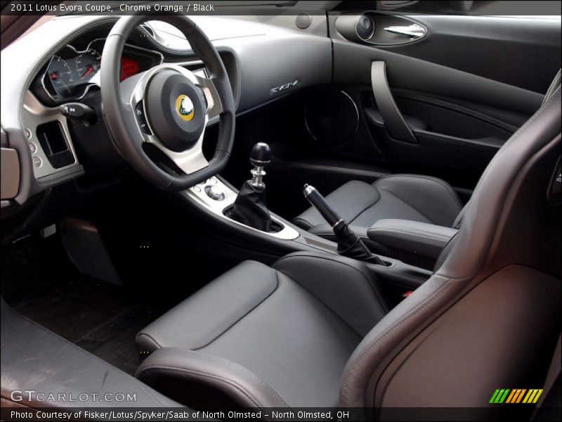 Black Interior - 2011 Evora Coupe 