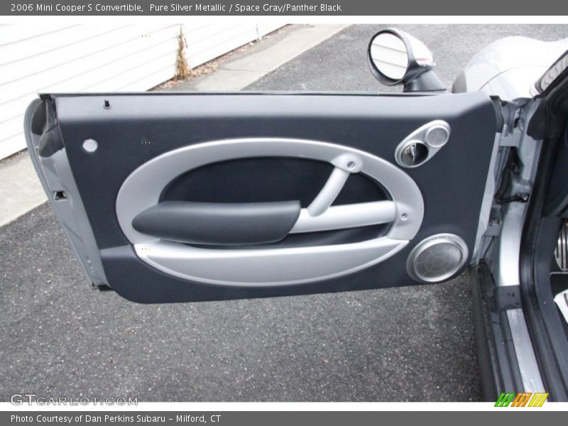Pure Silver Metallic / Space Gray/Panther Black 2006 Mini Cooper S Convertible