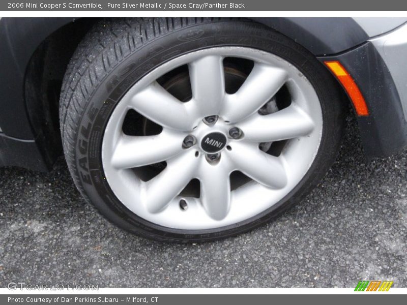 Pure Silver Metallic / Space Gray/Panther Black 2006 Mini Cooper S Convertible