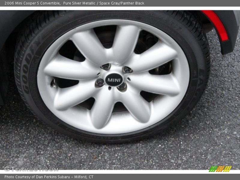 Pure Silver Metallic / Space Gray/Panther Black 2006 Mini Cooper S Convertible