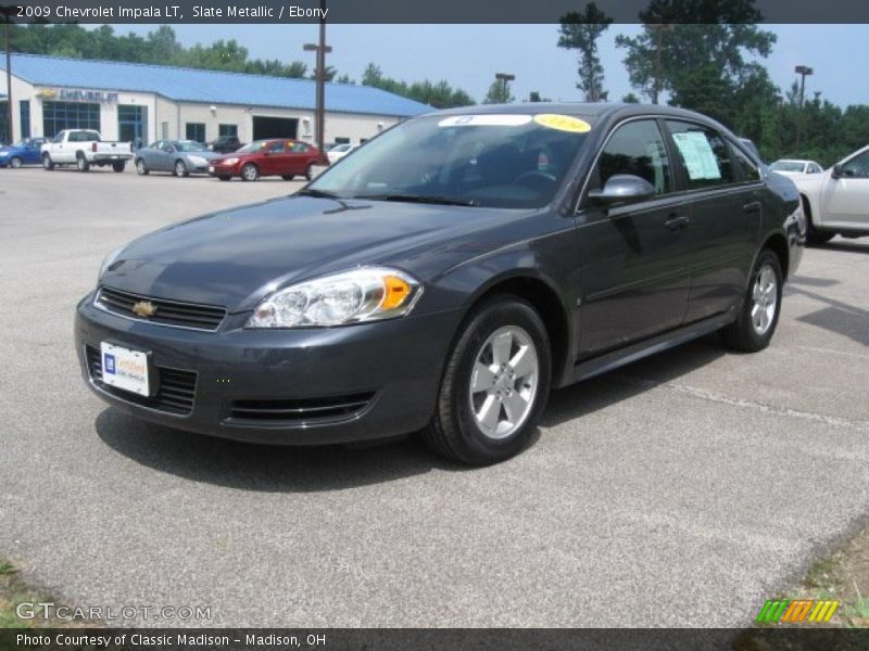Slate Metallic / Ebony 2009 Chevrolet Impala LT
