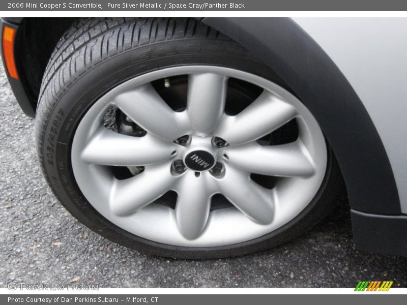 Pure Silver Metallic / Space Gray/Panther Black 2006 Mini Cooper S Convertible