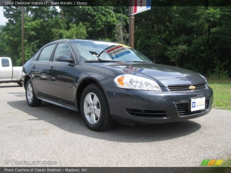 Slate Metallic / Ebony 2009 Chevrolet Impala LT