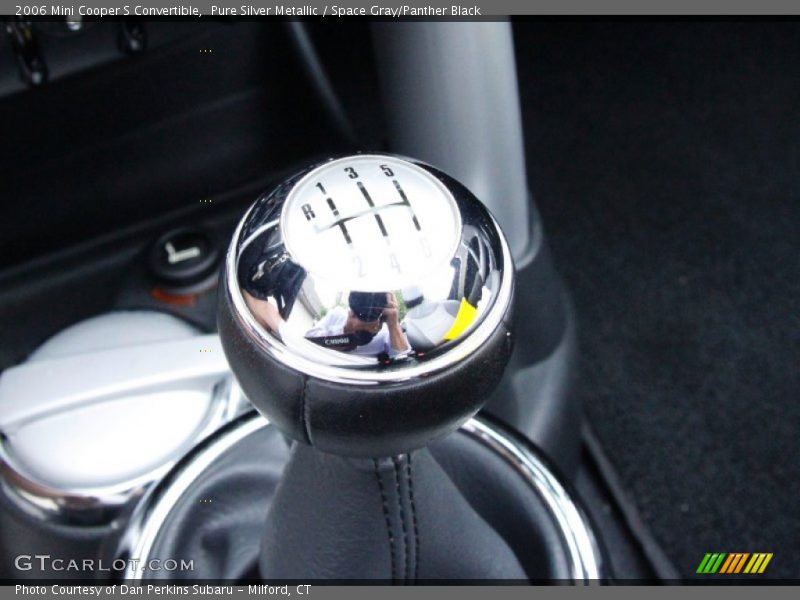 Pure Silver Metallic / Space Gray/Panther Black 2006 Mini Cooper S Convertible