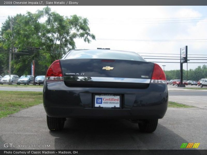 Slate Metallic / Ebony 2009 Chevrolet Impala LT