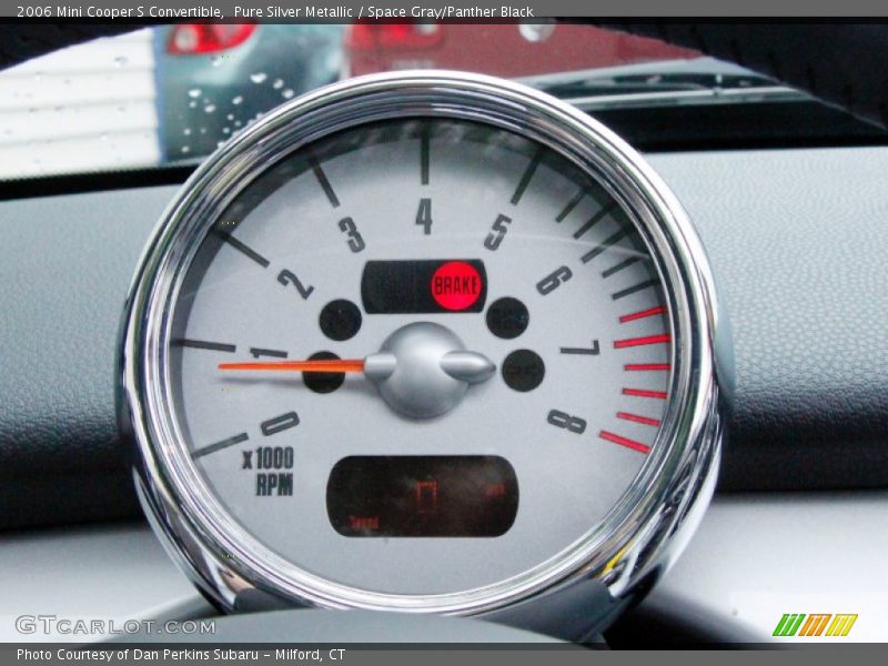 Pure Silver Metallic / Space Gray/Panther Black 2006 Mini Cooper S Convertible