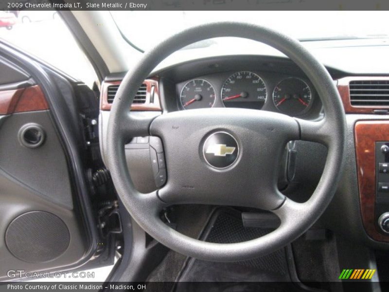 Slate Metallic / Ebony 2009 Chevrolet Impala LT