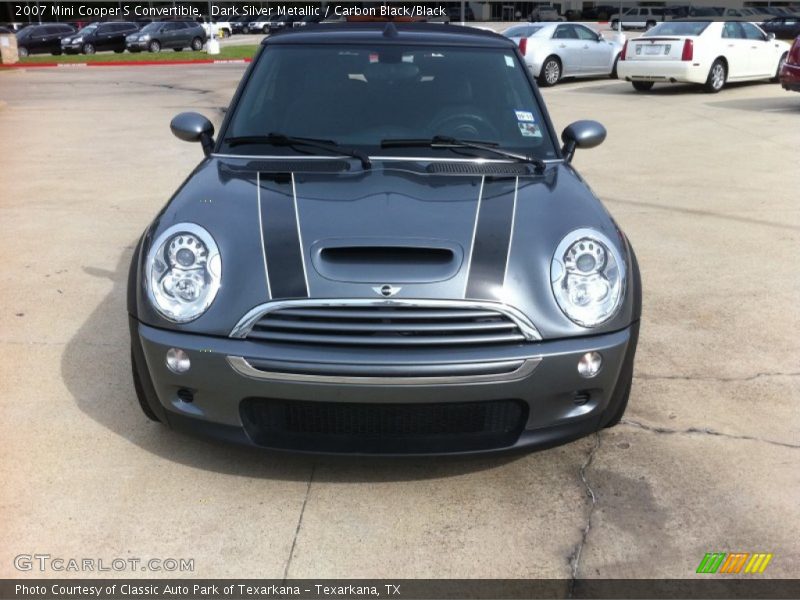 Dark Silver Metallic / Carbon Black/Black 2007 Mini Cooper S Convertible