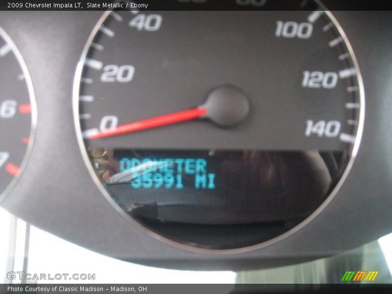Slate Metallic / Ebony 2009 Chevrolet Impala LT