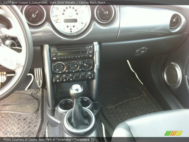Dark Silver Metallic / Carbon Black/Black 2007 Mini Cooper S Convertible