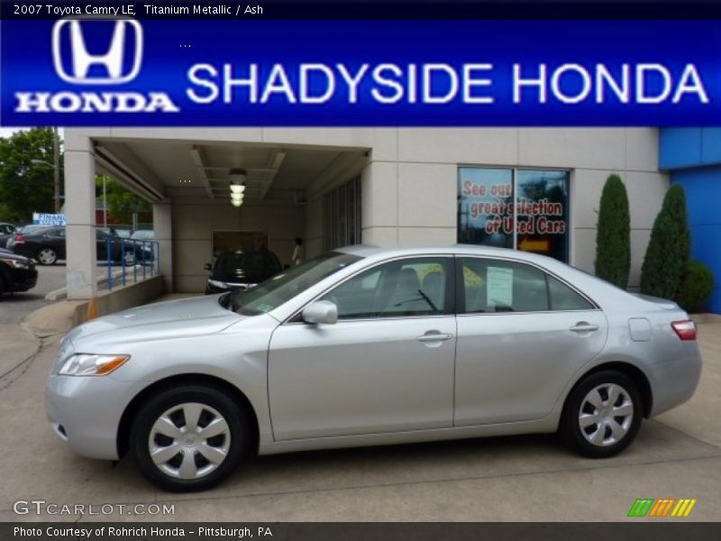 Titanium Metallic / Ash 2007 Toyota Camry LE