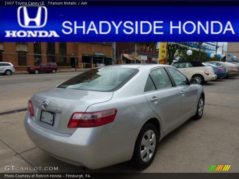 Titanium Metallic / Ash 2007 Toyota Camry LE