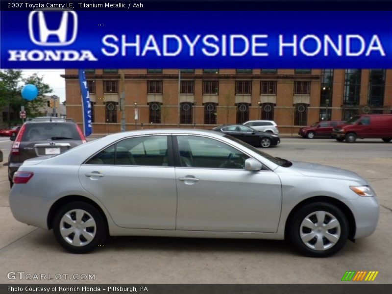 Titanium Metallic / Ash 2007 Toyota Camry LE