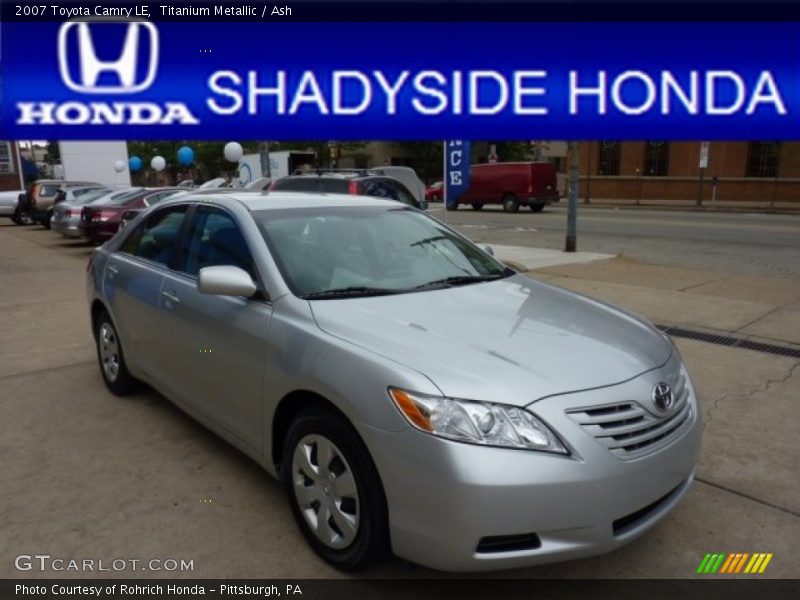 Titanium Metallic / Ash 2007 Toyota Camry LE