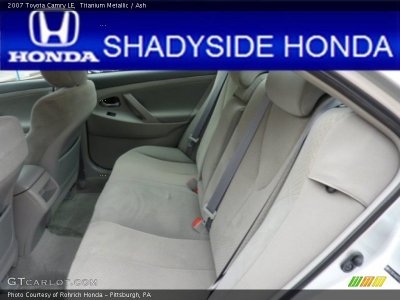 Titanium Metallic / Ash 2007 Toyota Camry LE