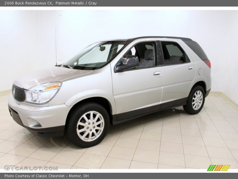 Platinum Metallic / Gray 2006 Buick Rendezvous CX