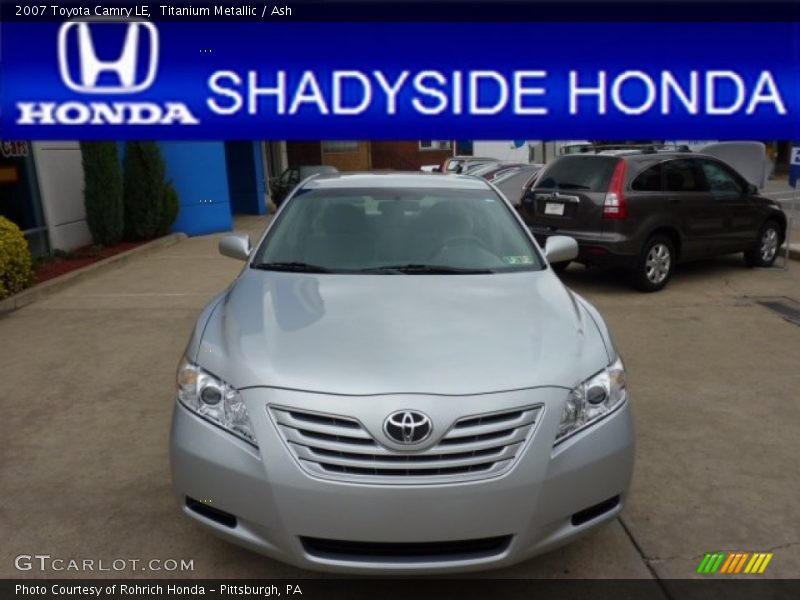 Titanium Metallic / Ash 2007 Toyota Camry LE