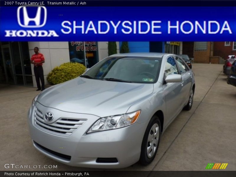 Titanium Metallic / Ash 2007 Toyota Camry LE