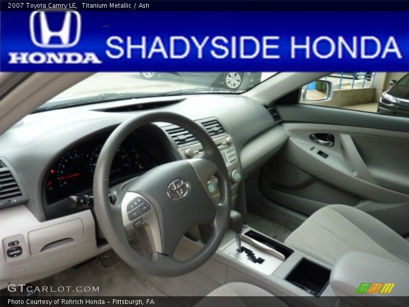 Titanium Metallic / Ash 2007 Toyota Camry LE