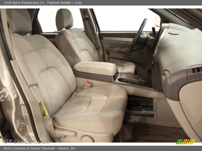 Platinum Metallic / Gray 2006 Buick Rendezvous CX