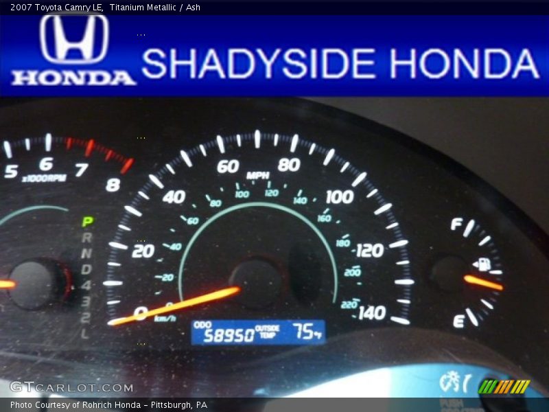 Titanium Metallic / Ash 2007 Toyota Camry LE