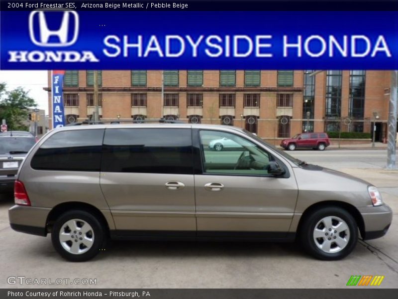 Arizona Beige Metallic / Pebble Beige 2004 Ford Freestar SES